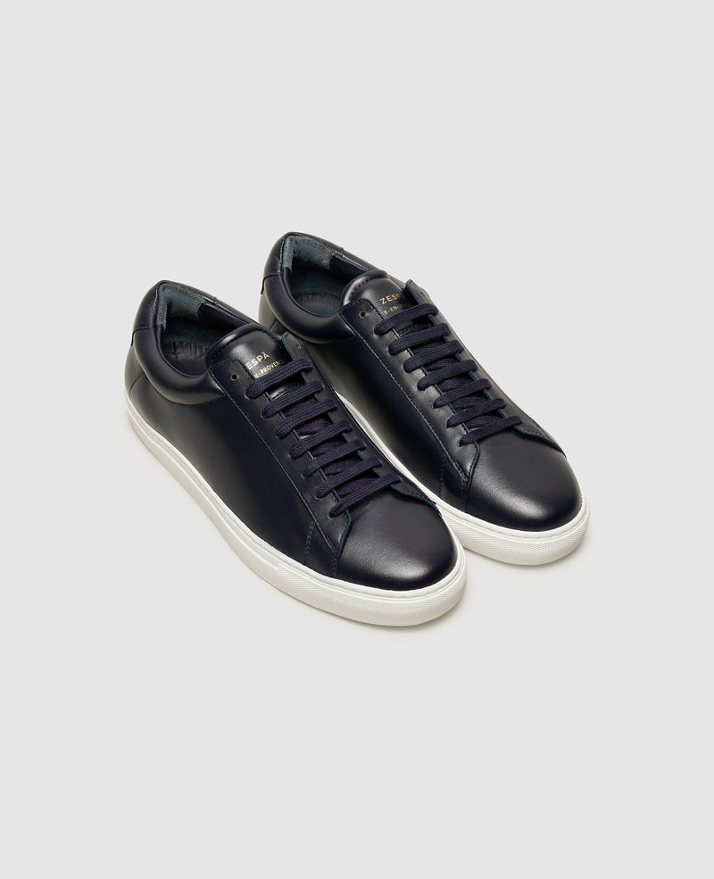 Shoepassion Schlichter Edel-Sneaker Aus Glattem Kalbsleder Für Herren Zespà Shoepassion