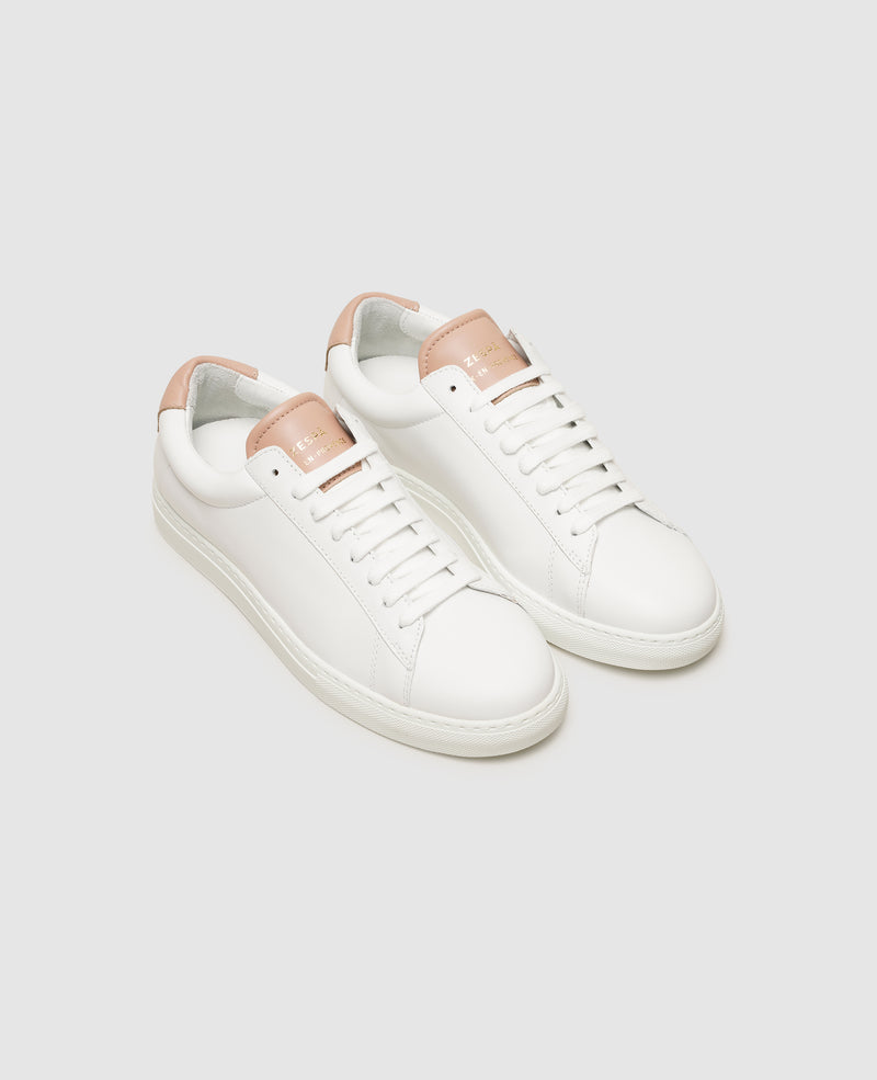 Shoepassion Schlichter Edel-Sneaker Aus Glattem Kalbsleder Für Damen Zespà Shoepassion