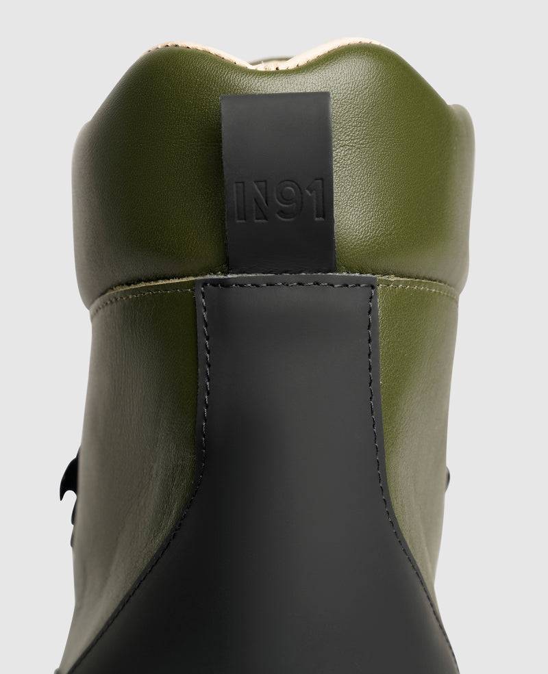 Shoepassion Schnür-Stiefel Aus Leder In Hiking-Boot-Optik N91 Shoepassion