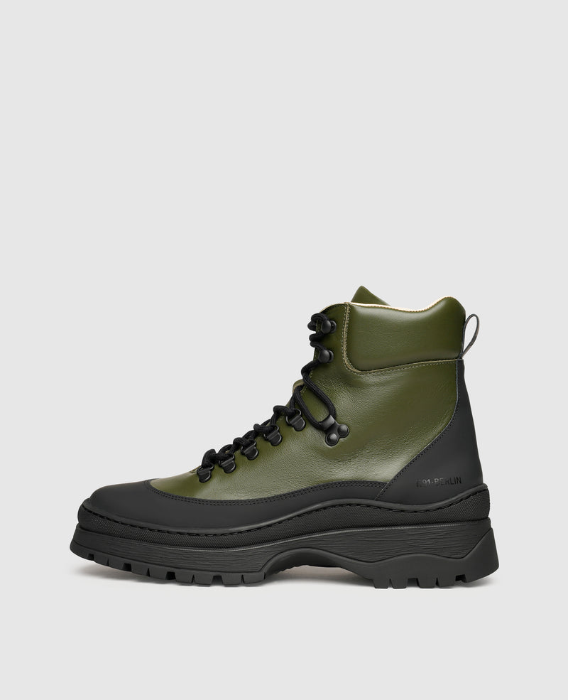 Shoepassion Schnür-Stiefel aus Leder in Hiking-Boot-Optik N91 Shoepassion