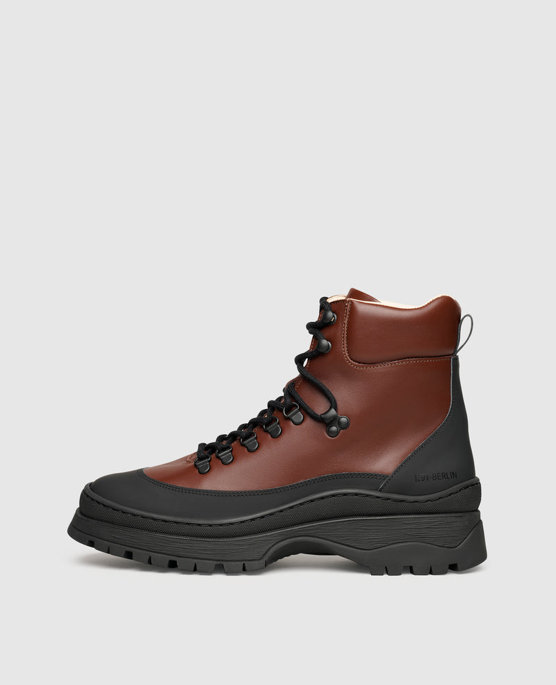 Shoepassion Schnür-Stiefel aus Leder in Hiking-Boot-Optik N91 Shoepassion