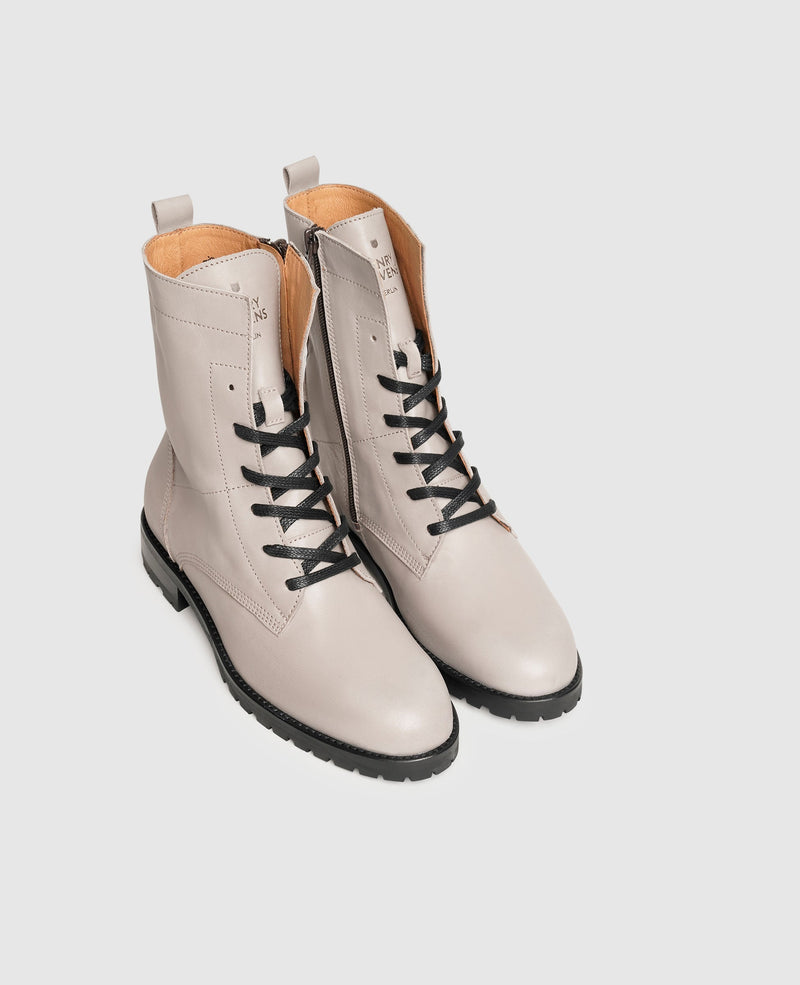 Shoepassion Schnürstiefel Aus Glattleder Für Damen Henry Stevens Shoepassion