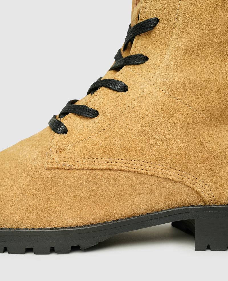 Shoepassion Schnürstiefel Aus Velours Für Damen Henry Stevens Shoepassion