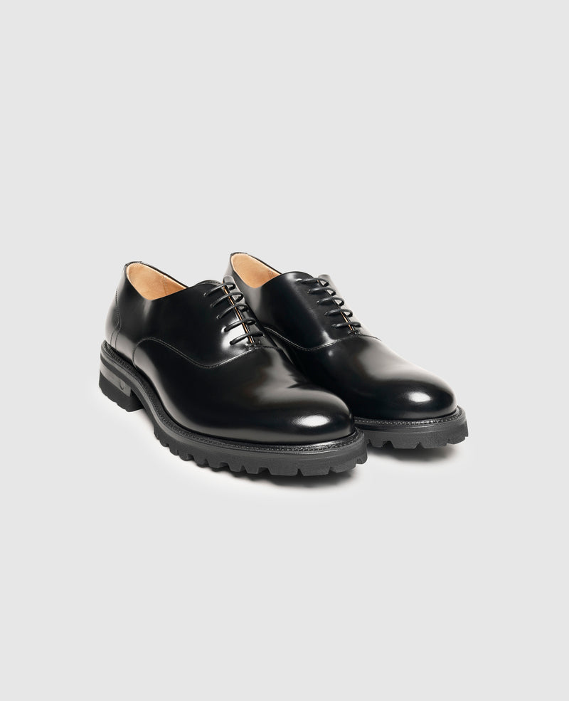 Shoepassion Seidenmatter Oxford Herrenschuh Mit Markanter Profilsohle Shoepassion
