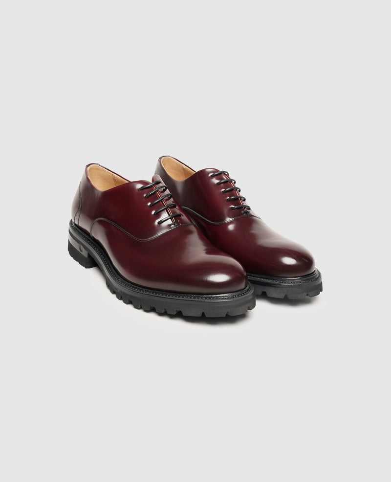 Shoepassion Seidenmatter Oxford Herrenschuh Mit Markanter Profilsohle Shoepassion