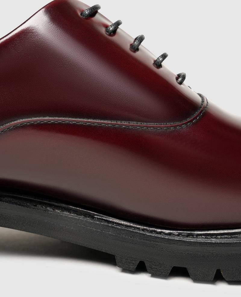 Shoepassion Seidenmatter Oxford Herrenschuh Mit Markanter Profilsohle Shoepassion