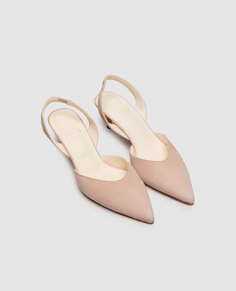 Shoepassion Slingback-Pumps Aus Ziegenleder Für Damen Henry Stevens Shoepassion