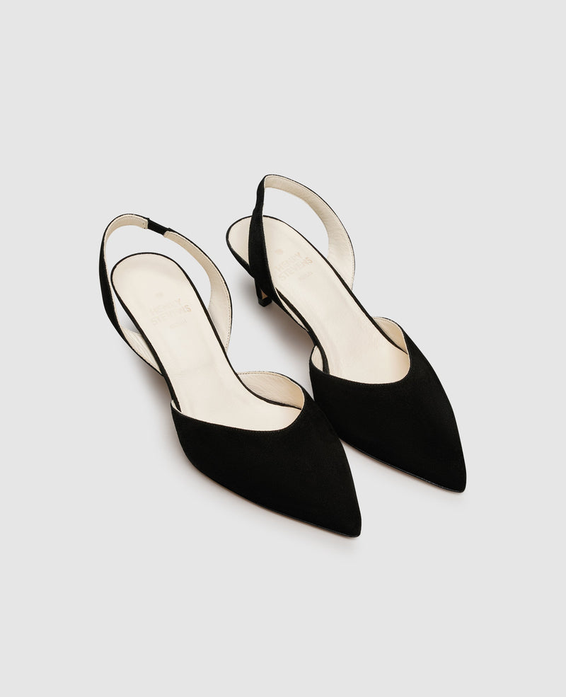 Shoepassion Slingback-Pumps Aus Ziegenleder Für Damen Henry Stevens Shoepassion