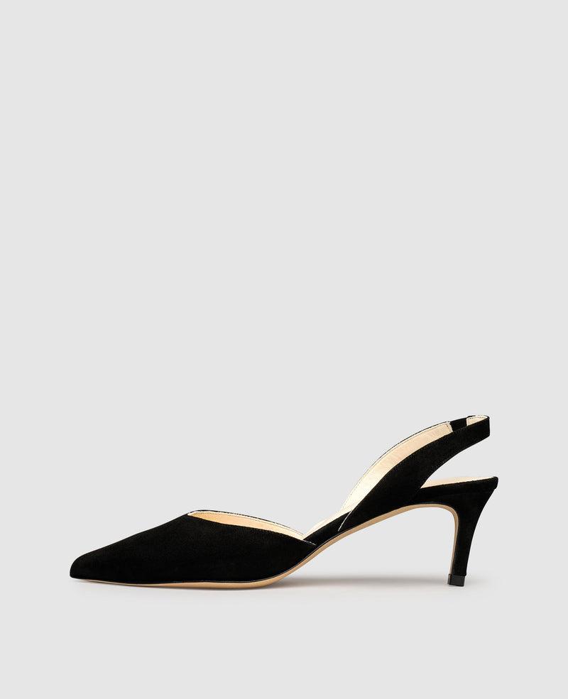Shoepassion Slingback-Pumps aus Ziegenleder für Damen Henry Stevens Shoepassion