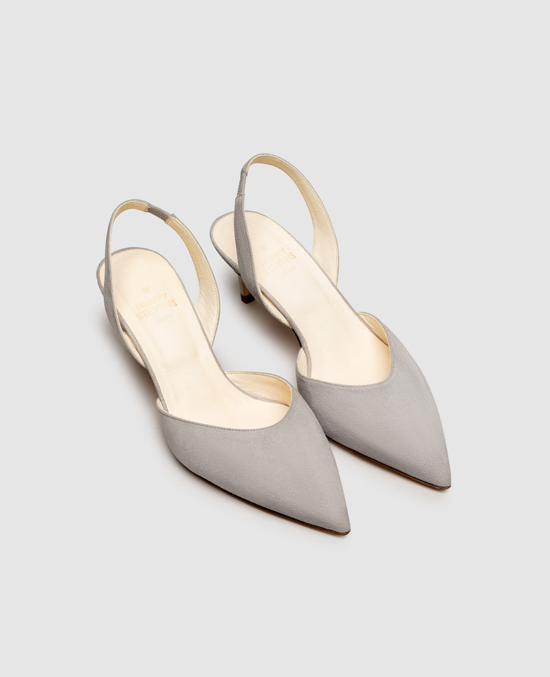 Shoepassion Slingback-Pumps Aus Ziegenleder Für Damen Henry Stevens Shoepassion