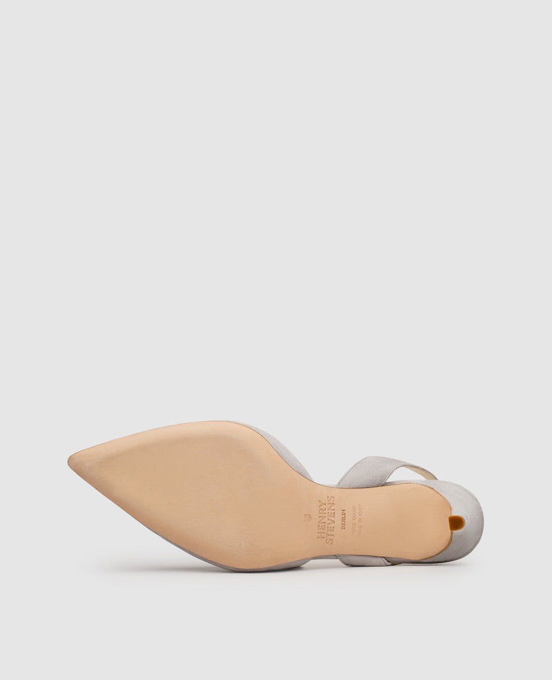 Shoepassion Slingback-Pumps Aus Ziegenleder Für Damen Henry Stevens Shoepassion