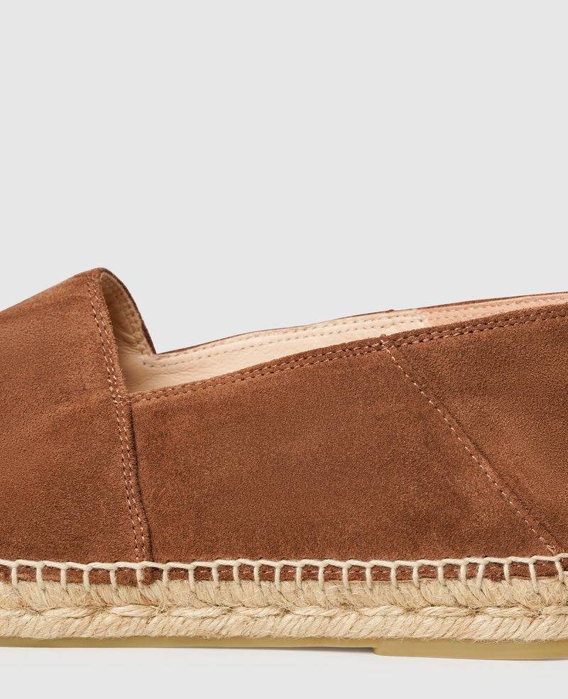 Shoepassion Taylor EP Espadrille In Braun - Henry Stevens Shoepassion