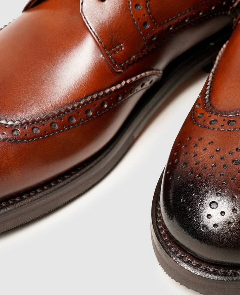 Shoepassion Verzierter Damenstiefel Aus Softcalf Mit Handfinish Henry Stevens Shoepassion