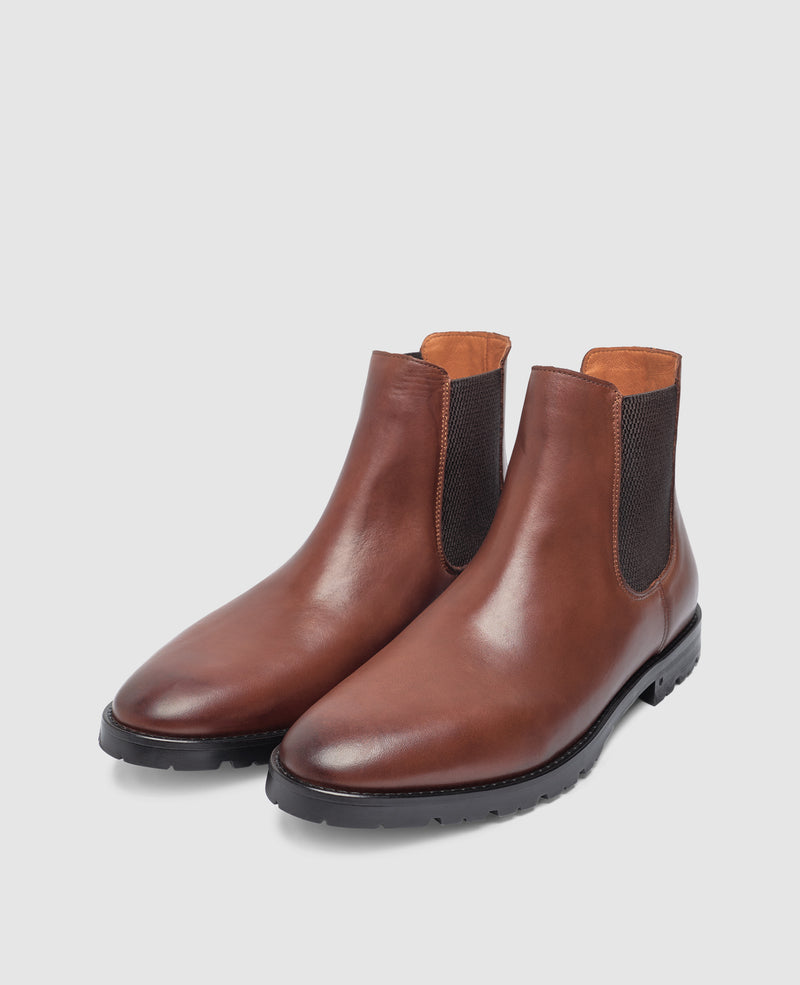Shoepassion Wallace CB Chelsea Boot In Dunkelbraun - Henry Stevens Shoepassion