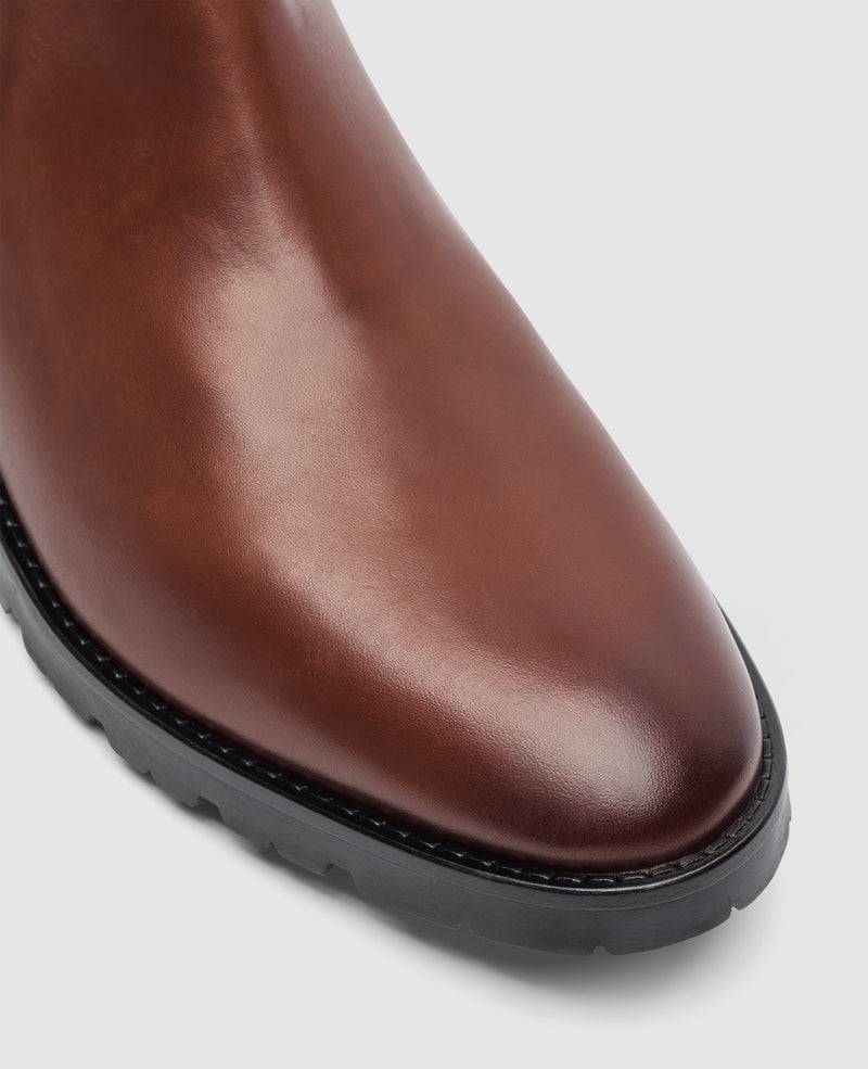 Shoepassion Wallace CB Chelsea Boot In Dunkelbraun - Henry Stevens Shoepassion