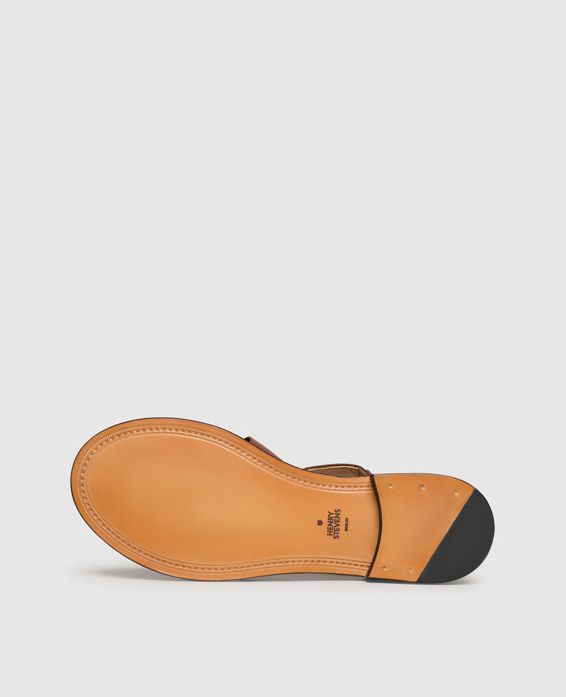 Shoepassion Wallace FSI Sandale In Braun - Henry Stevens Shoepassion