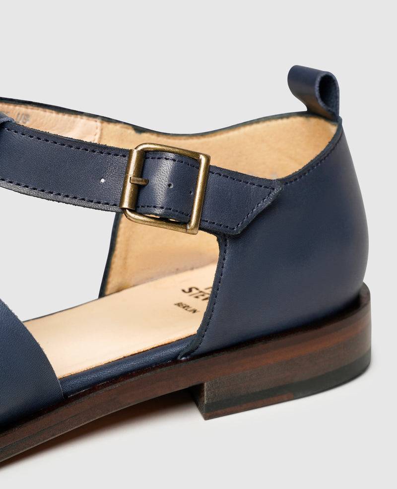 Shoepassion Wallace FSI Sandale In Navy - Henry Stevens Shoepassion
