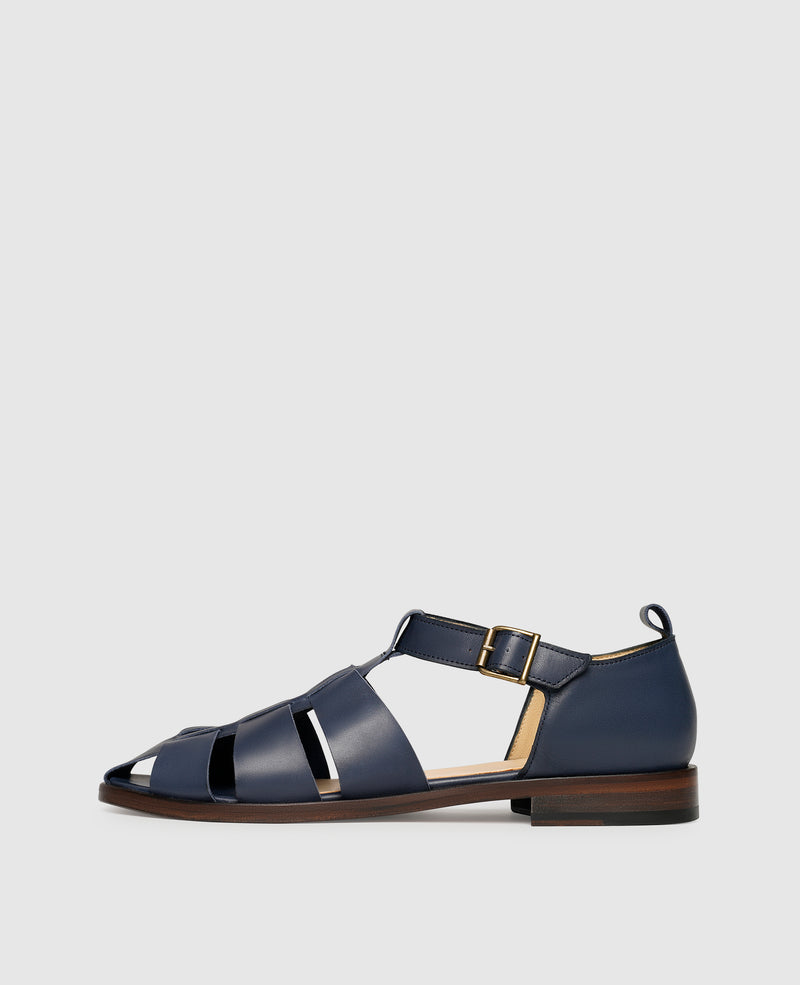 Shoepassion Wallace FSI Sandale in Navy - Henry Stevens Shoepassion