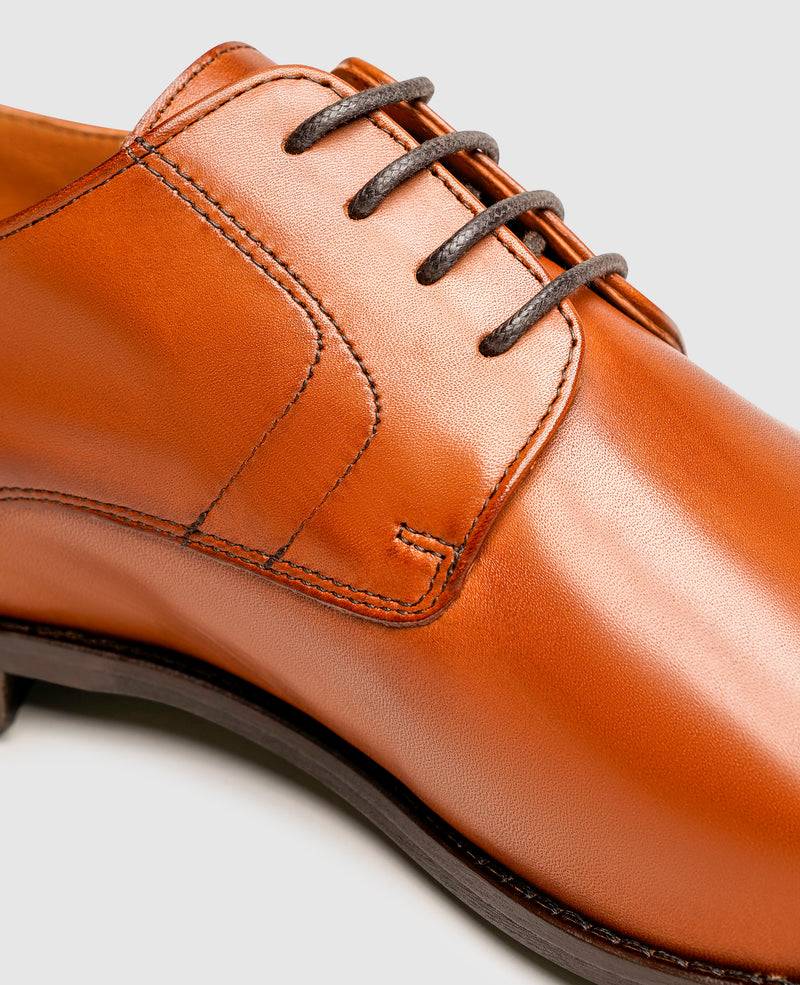 Shoepassion Wallace PD Derby Cognac Kaufen Shoepassion