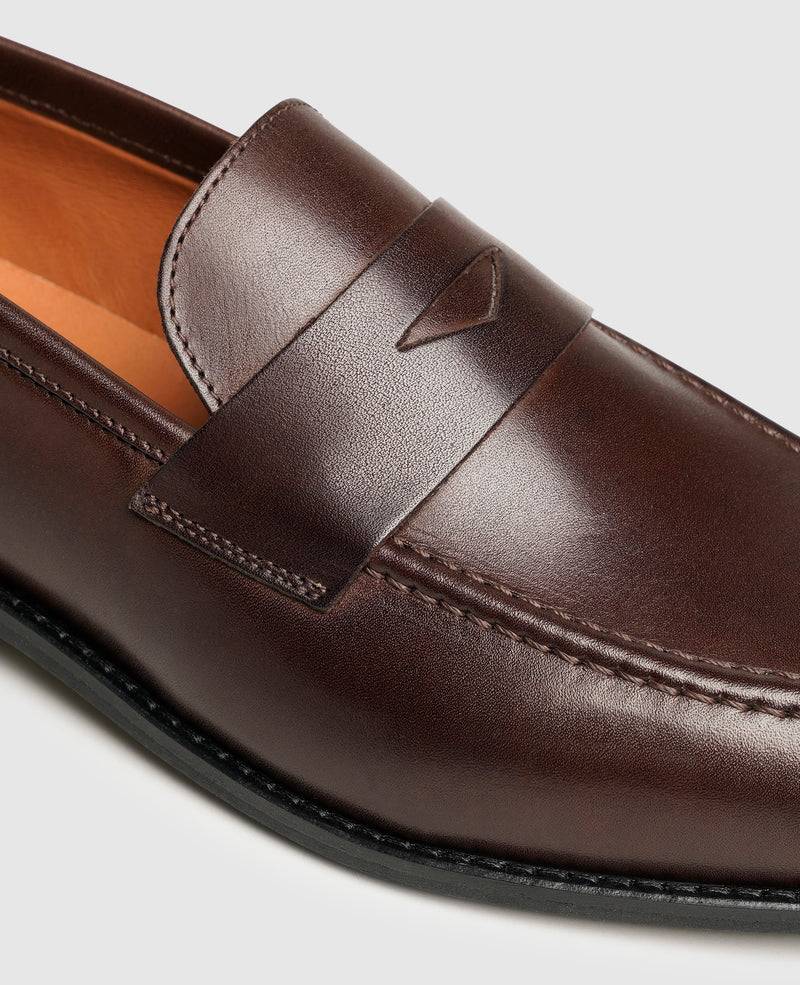 Shoepassion Wallace PL Loafer In Braun - Henry Stevens Shoepassion