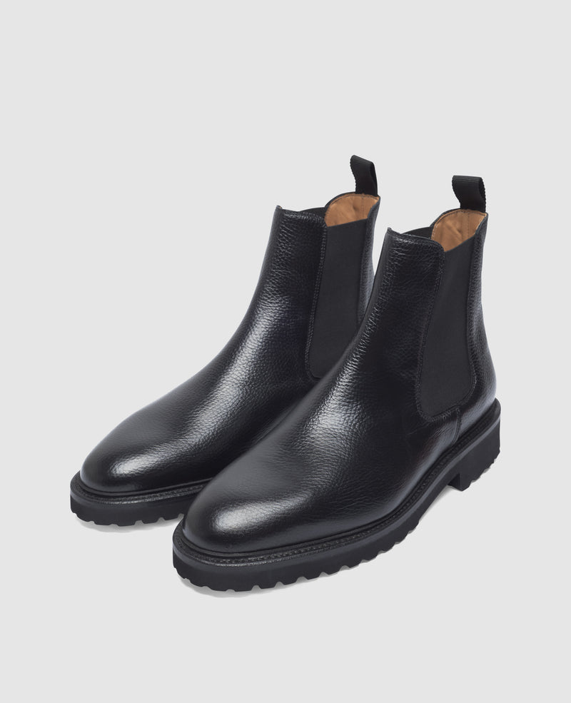 Shoepassion Winston CB6 Chelsea Boot In Schwarz - Henry Stevens Shoepassion