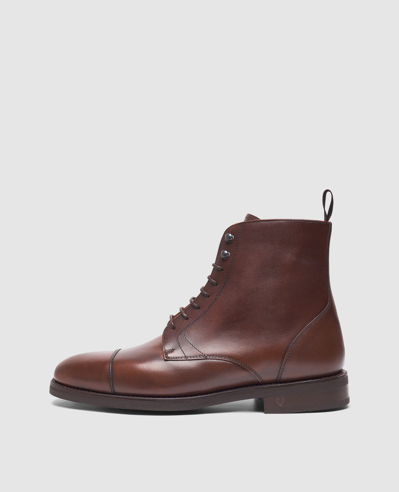 Shoepassion Winston CDB2 Derby Boot in Mittelbraun - Henry Stevens Shoepassion