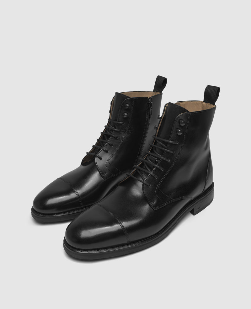 Shoepassion Winston CDB2 Derby Boot In Schwarz - Henry Stevens Shoepassion