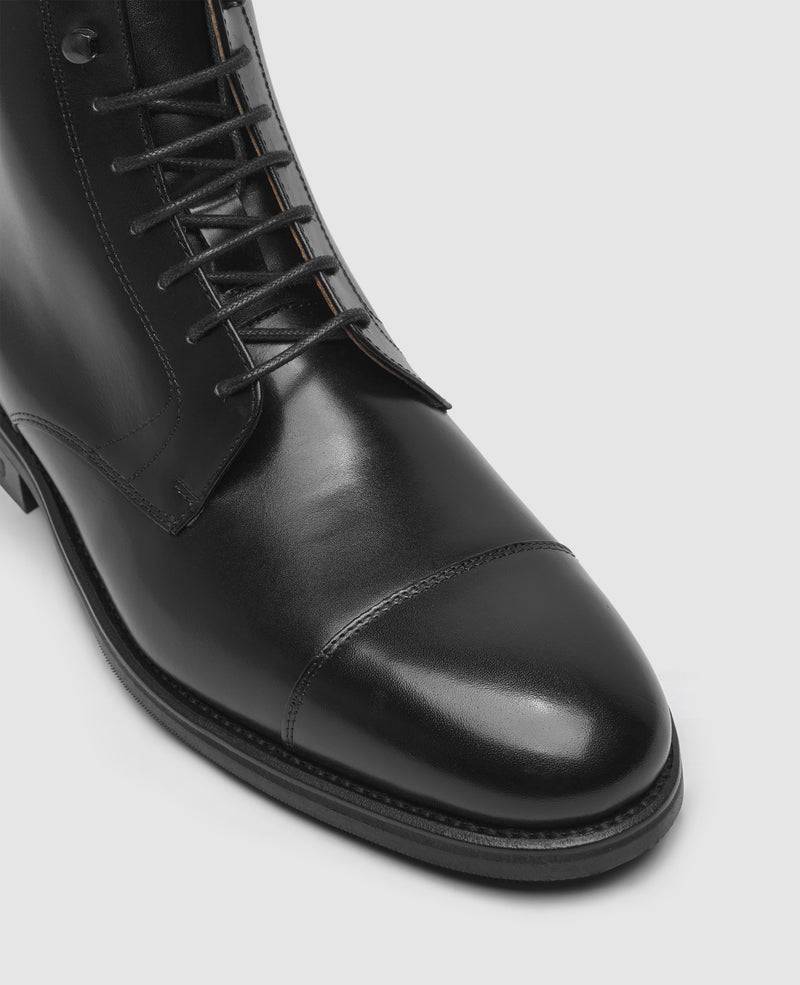 Shoepassion Winston CDB2 Derby Boot In Schwarz - Henry Stevens Shoepassion