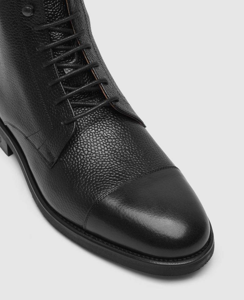 Shoepassion Winston CDB2 Derby Boot In Schwarz - Henry Stevens Shoepassion