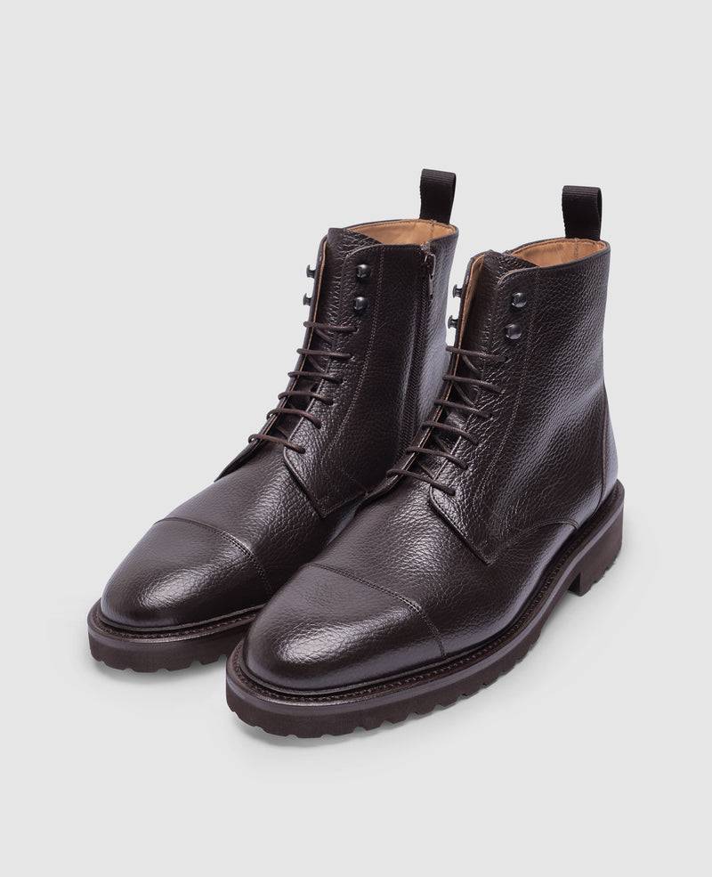 Shoepassion Winston CDB6 Derby Boot In Dunkelbraun - Henry Stevens Shoepassion