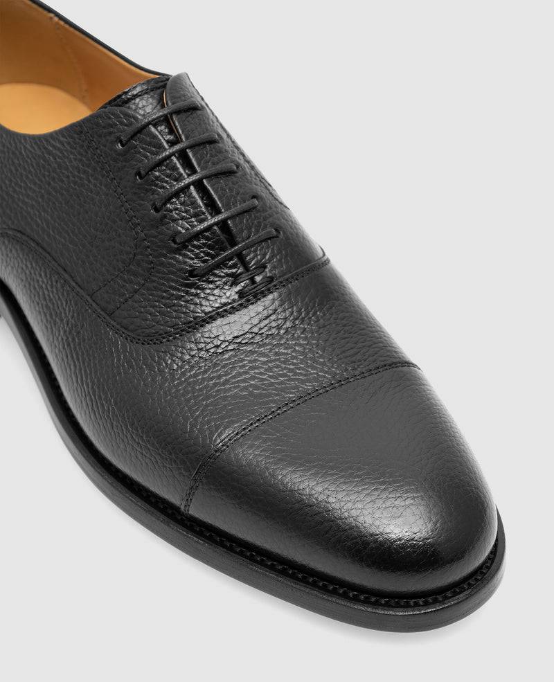 Shoepassion Winston-CO Captoe Oxfort In Black - Henry Stevens Shoepassion