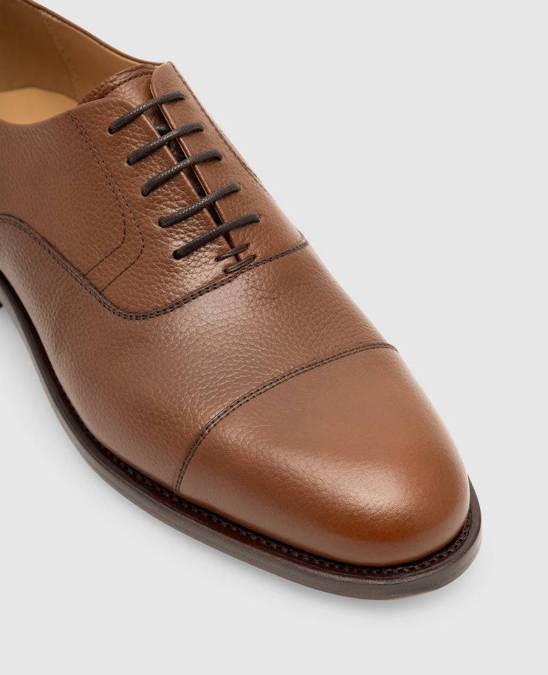 Shoepassion Winston-CO Captoe Oxfort In Midbrown - Henry Stevens Shoepassion