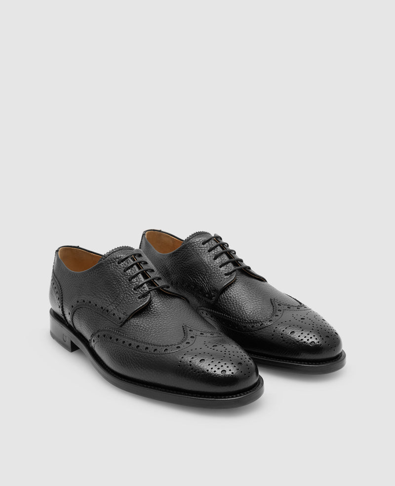 Shoepassion Winston-FBD Full-Brogue Derby In Black - Henry Stevens Shoepassion