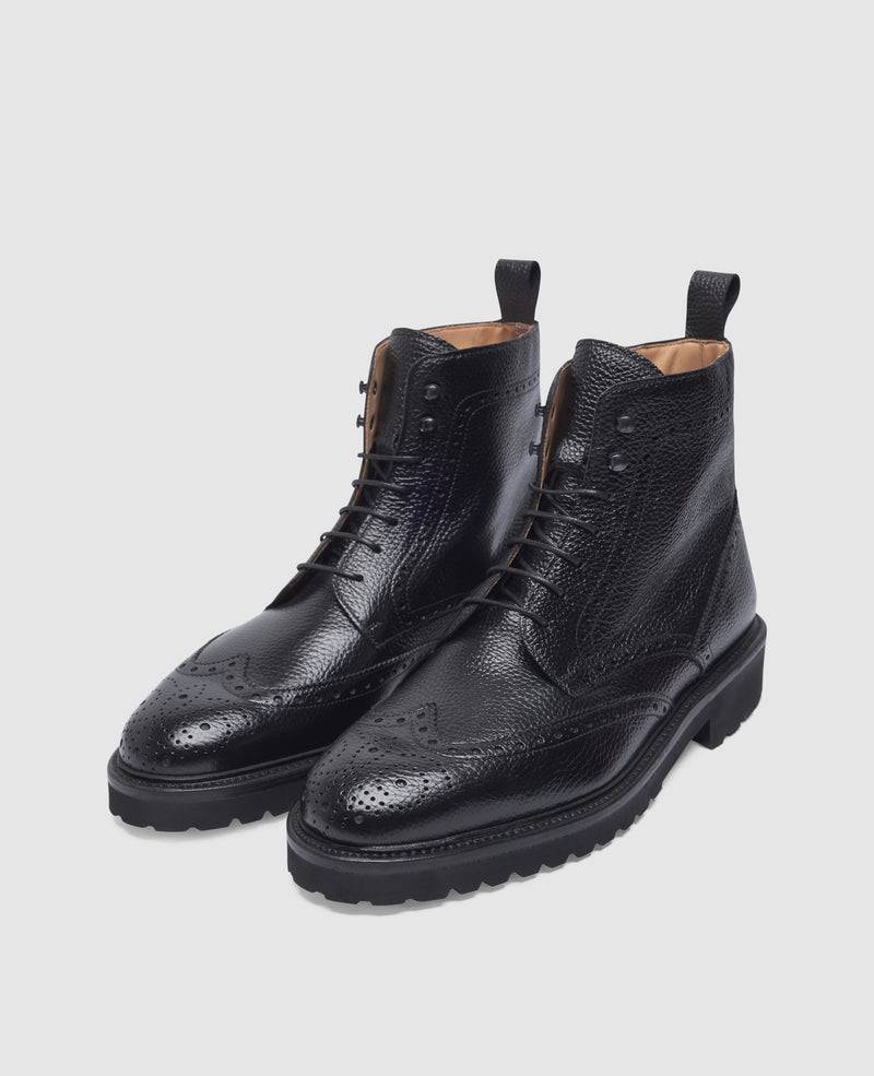 Shoepassion Winston FBDB6 Derby Boot In Schwarz - Henry Stevens Shoepassion