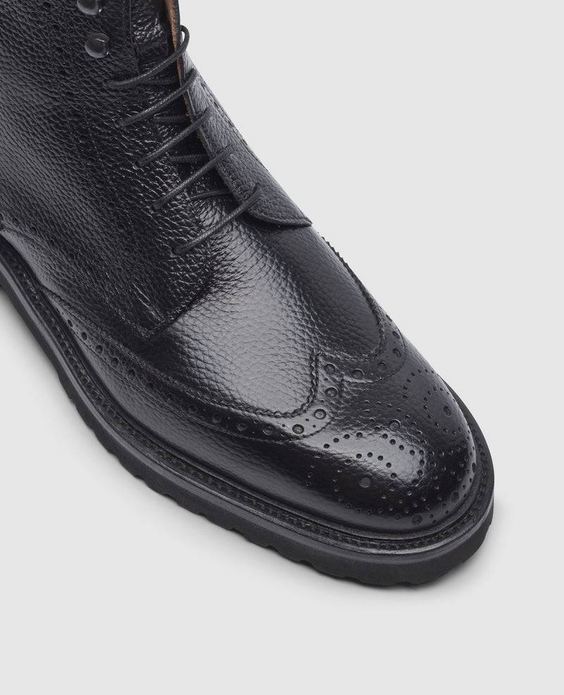 Shoepassion Winston FBDB6 Derby Boot In Schwarz - Henry Stevens Shoepassion