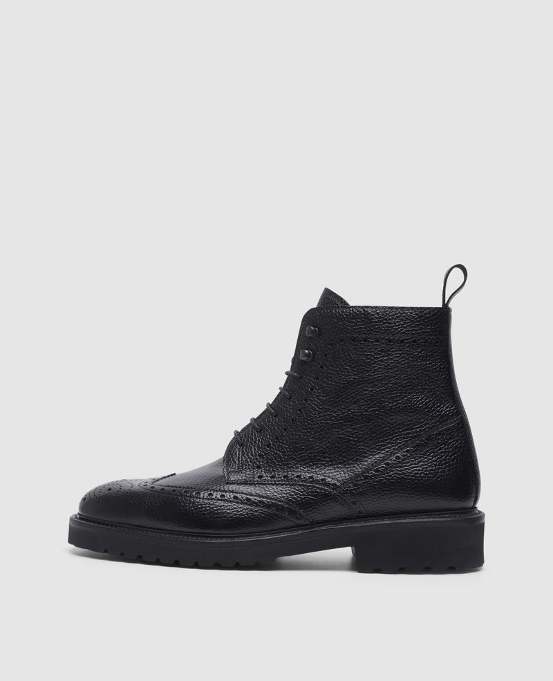 Shoepassion Winston FBDB6 Derby Boot in Schwarz - Henry Stevens Shoepassion