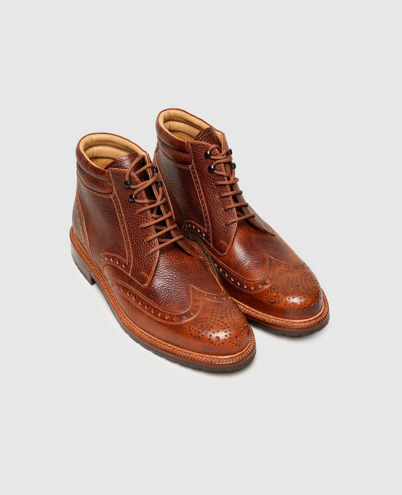 Shoepassion Zwiegenähte Herrenstiefel Mit Markantem Kalbsleder Shoepassion