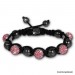 Silberdream Glitzerkugel Rosa Für Sterlinx London Shamballa Armband SHB00A