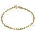 Silberdream GoldDream Armband Anker diamantiert 333 Gold 18,5cm 8 Karat GDA0218Y