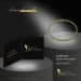 Silberdream GoldDream Armband Kordel Hohl 333 Gold 19cm 8 Karat GDA0319Y