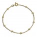 Silberdream GoldDream Armband Kugeln 333 Gold 18,5cm 8 Karat Echtschmuck GDA0560Y