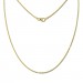 Silberdream GoldDream Collier Kette Zopf 333 Gold Damen 45cm 8 Karat GDK00645Y