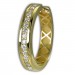 Silberdream GoldDream Creole Big Zirkonia Ohrring 333 Gold Echtschmuck GDO5671Y