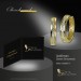 Silberdream GoldDream Creole Big Zirkonia Ohrring 333 Gold Echtschmuck GDO5671Y