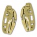 Silberdream GoldDream Creole Classic oval Zirkonia Ohrring 333 Gold Echtschmuck GDO5627Y