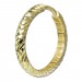 Silberdream GoldDream Creole Cut 21mm Ohrring 333er Gelbgold Echtschmuck GDO5702Y