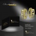 Silberdream GoldDream Creole Dreiecke Zirkonia Ohrring 333 Gold Echtschmuck GDO5629Y