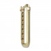 Silberdream GoldDream Creole Eckig Karree Ohrring 333er Gelbgold Echtschmuck GDO5691Y