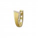 Silberdream GoldDream Creole Elegance Zirkonia Weiß Ohrring 333 Gold Echtschmuck GDO522WY