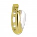 Silberdream GoldDream Creole Elegance Zweifarbig Ohrring 333 Gold Echtschmuck GDO5635T